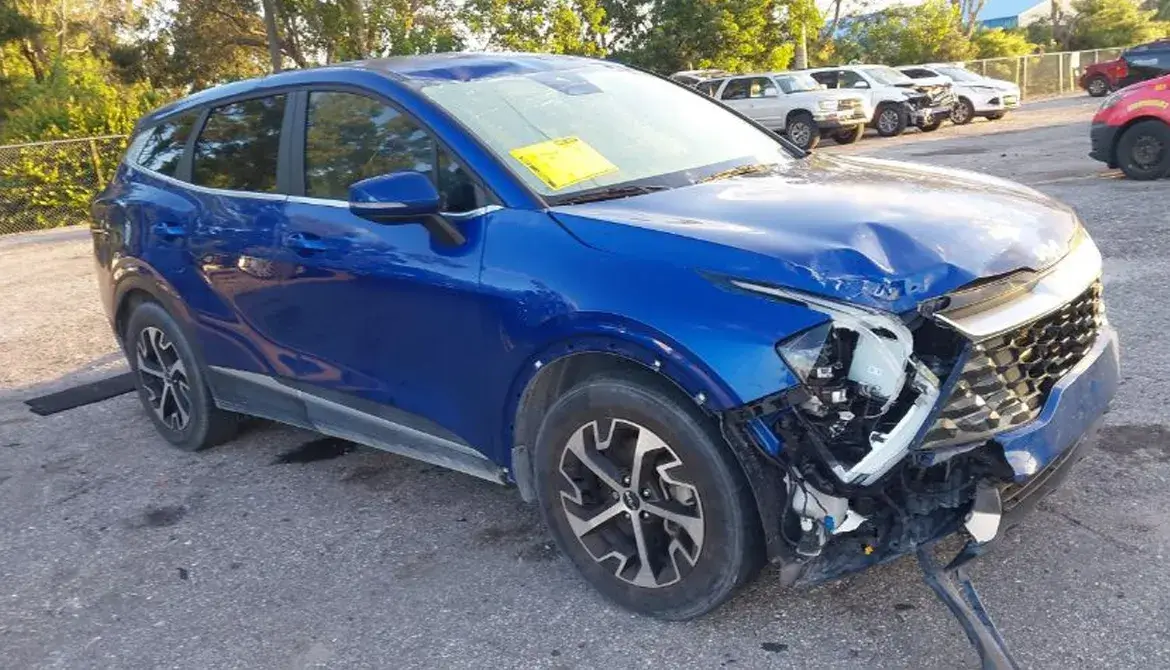 Sell my damaged Kia