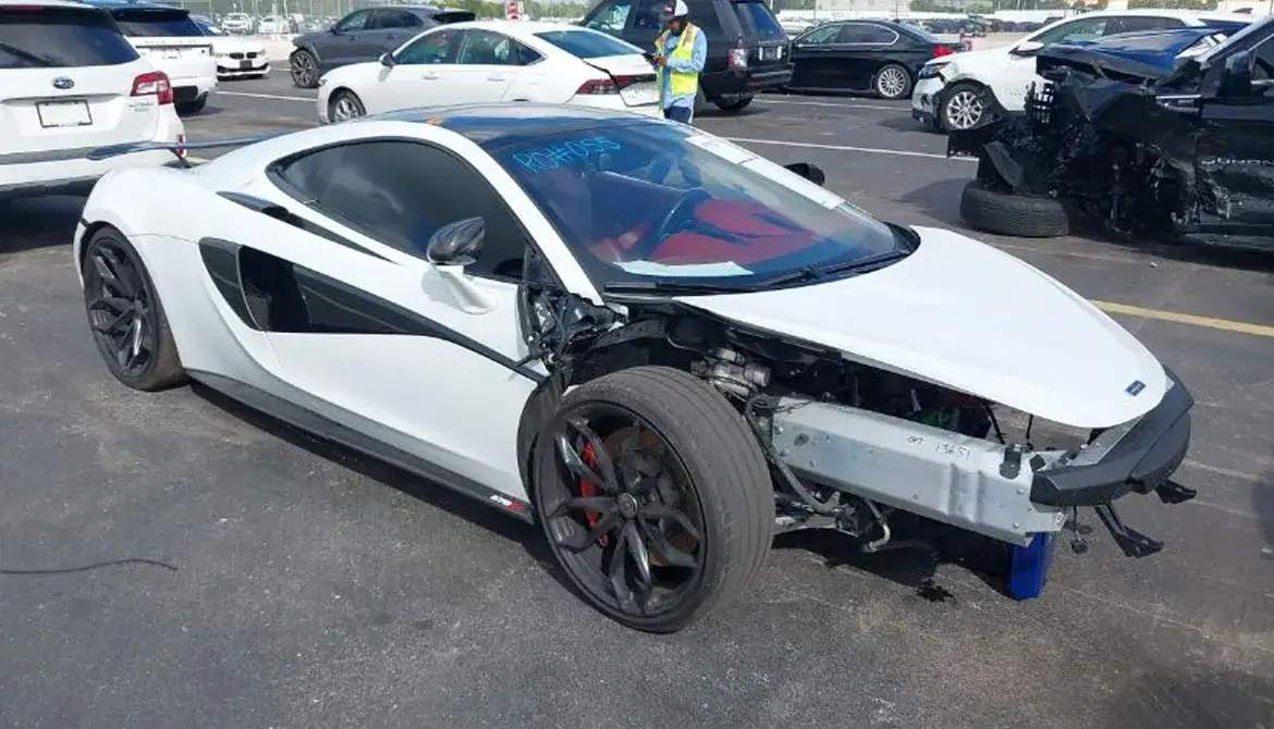 Sell my damaged Mclaren